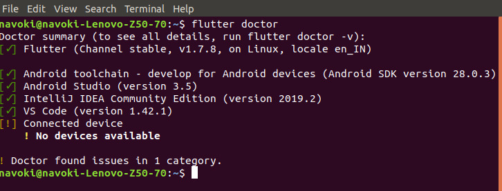 Flutterdoctor | Flutter Sdk Setup In Linux