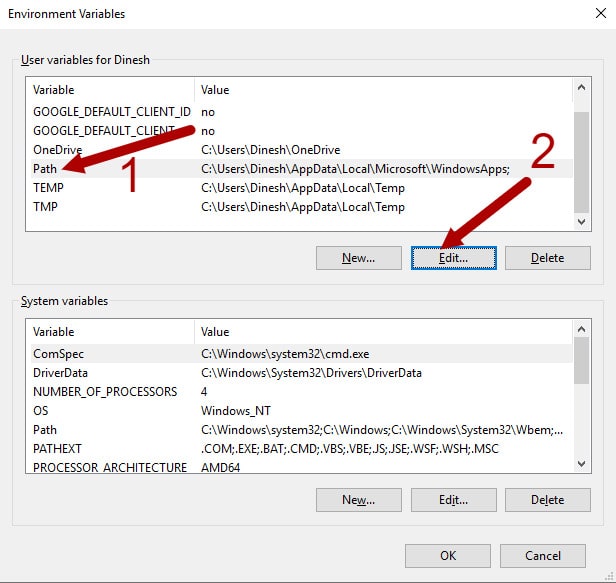 Windowenv | Flutter Sdk Setup In Windows