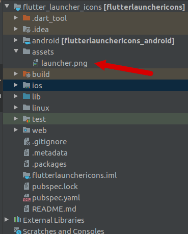 Launcher Folder | Flutter Application Launcher Icons