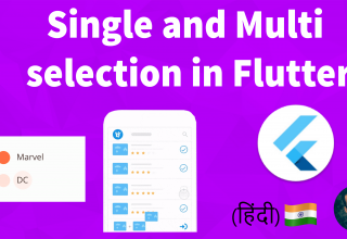 Single and Multi Selection ListView in Flutter