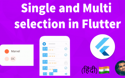 Single And Multi Selection Listview In Flutter